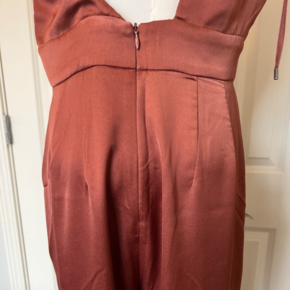 Lulus Rust Rose Pantsuit - Picture 3 of 16